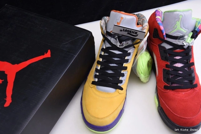 1st Kicks Shoes The Jordan Retro 5 CZ5725-700 What 0802